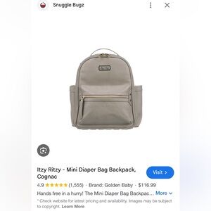 Itzy Ritzy Mini Diaper Bag